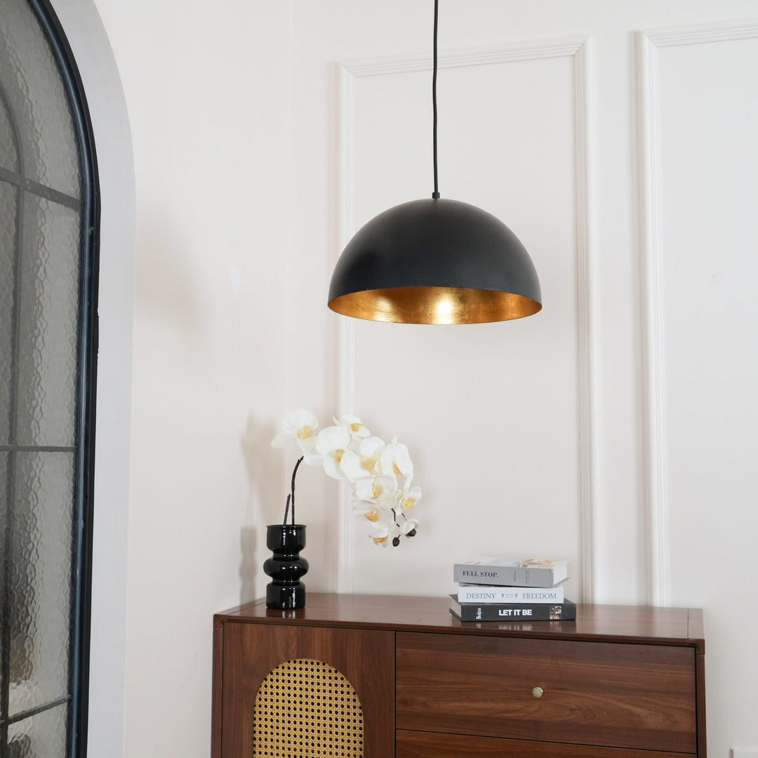 Aphais Lampe à Suspension Vintage en Métal Minimaliste Moderne - Neutralighting