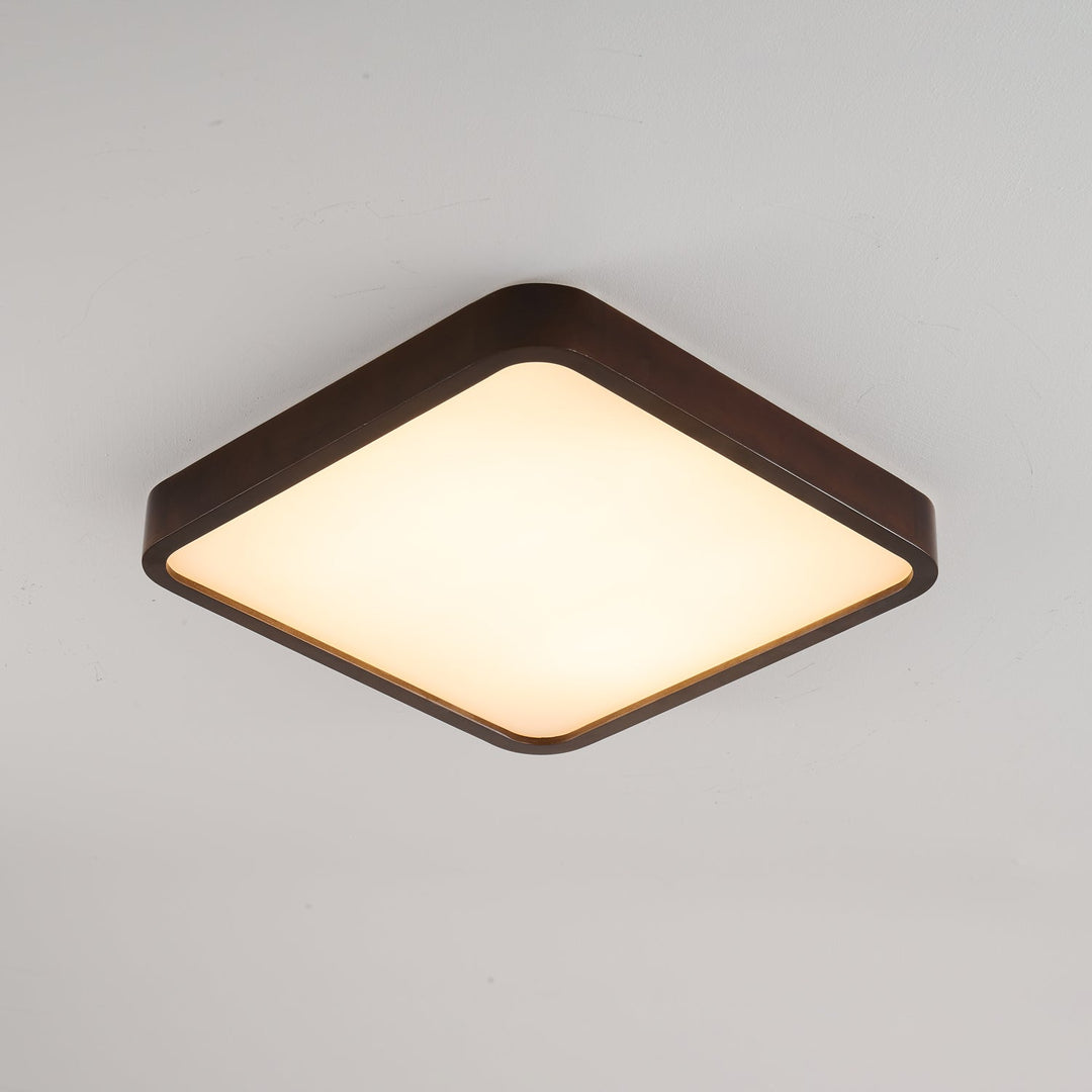 Vanoren Lampe Plafonnier Moderne Minimaliste en Bois - Neutralighting
