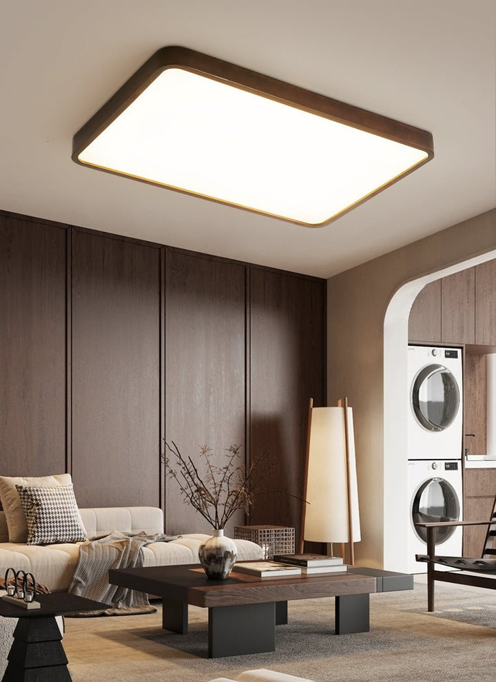 Vanoren Lampe Plafonnier Moderne Minimaliste en Bois - Neutralighting