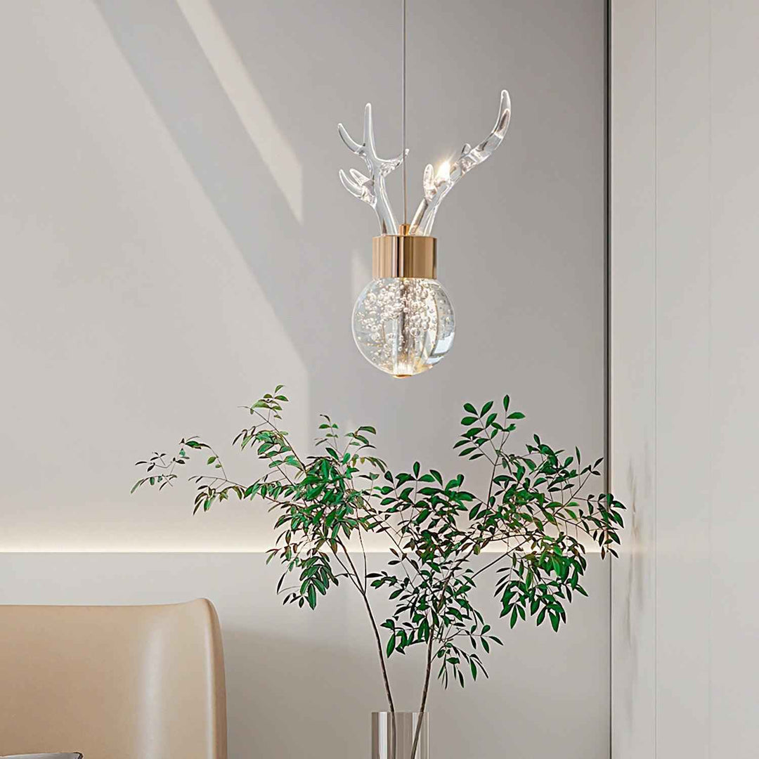Lampe Aliran en Laiton – Design Contemporain