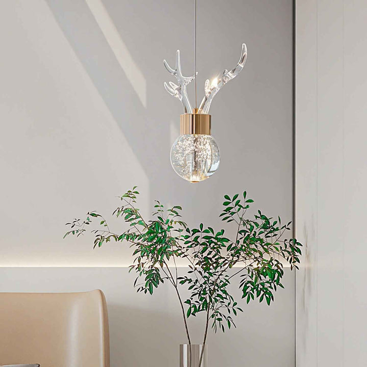 Lampe Aliran en Laiton – Design Contemporain