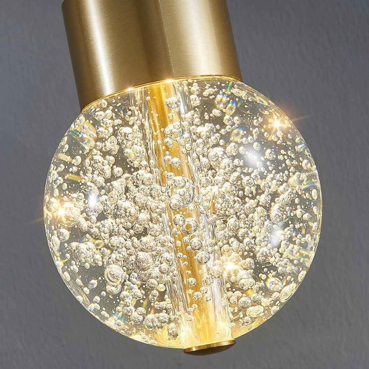 Lampe Aliran en Laiton – Design Contemporain