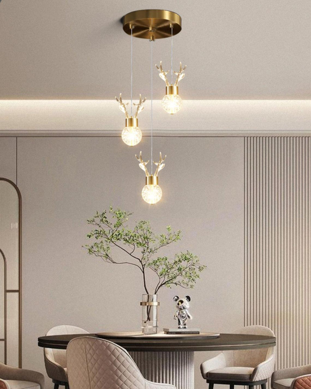 Aliran Suspension Artistique Aluminium - Neutralighting