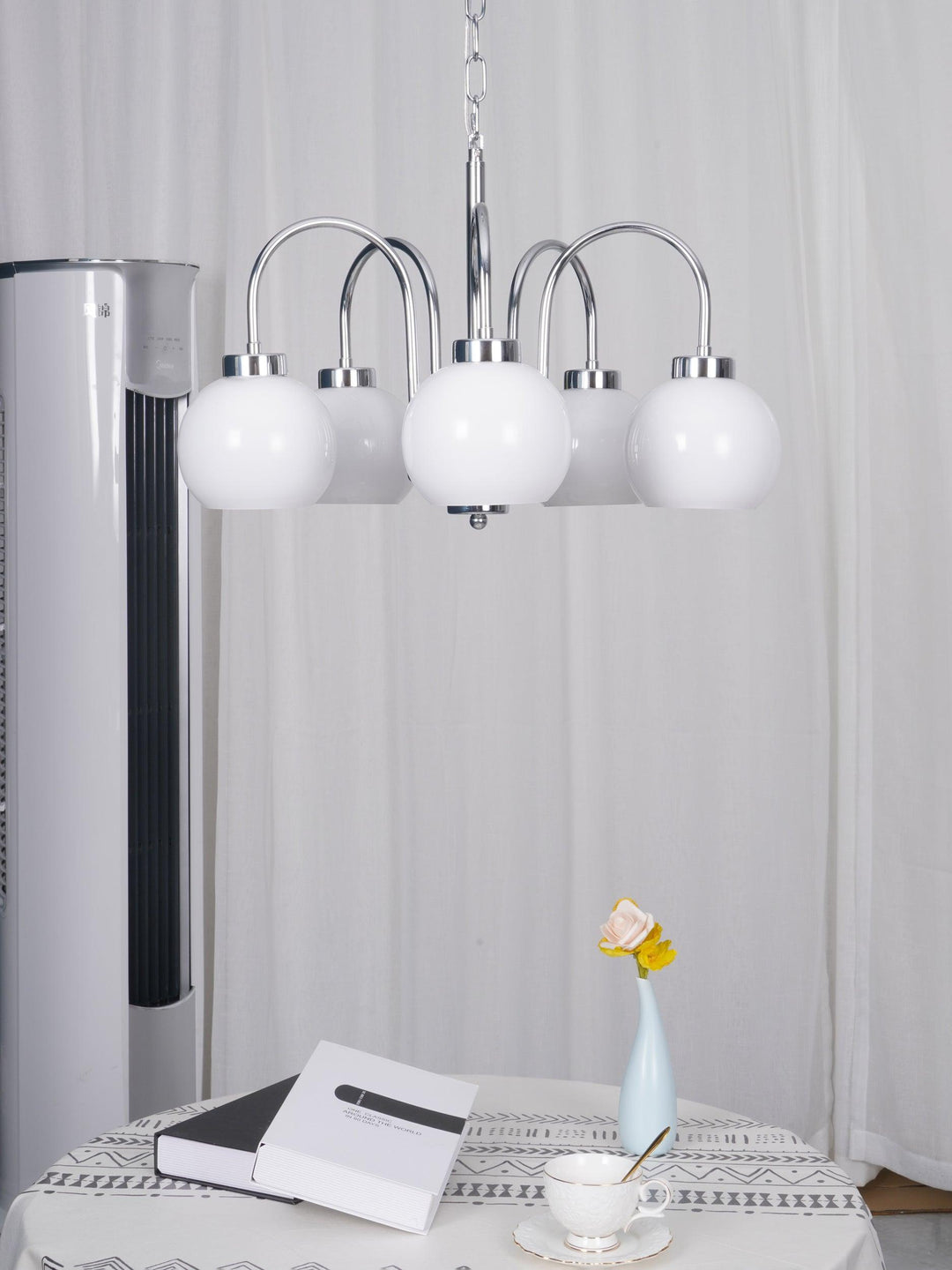 Lustra Chandelier Boules en Verre Jaune - Neutralighting