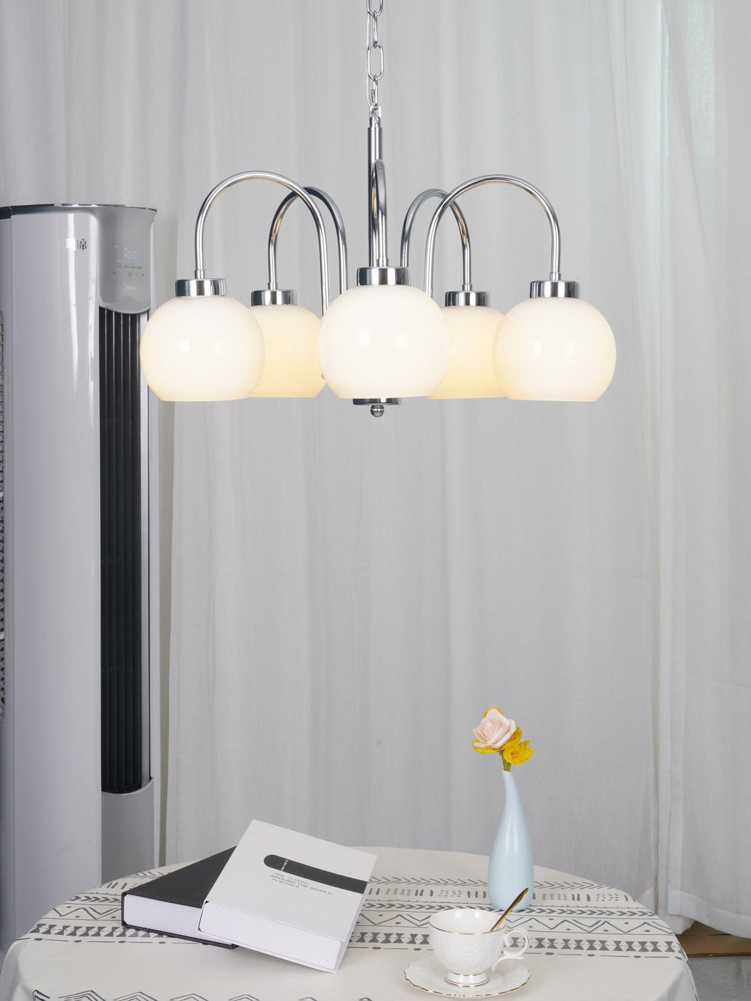 Lustra Chandelier Boules en Verre Jaune - Neutralighting