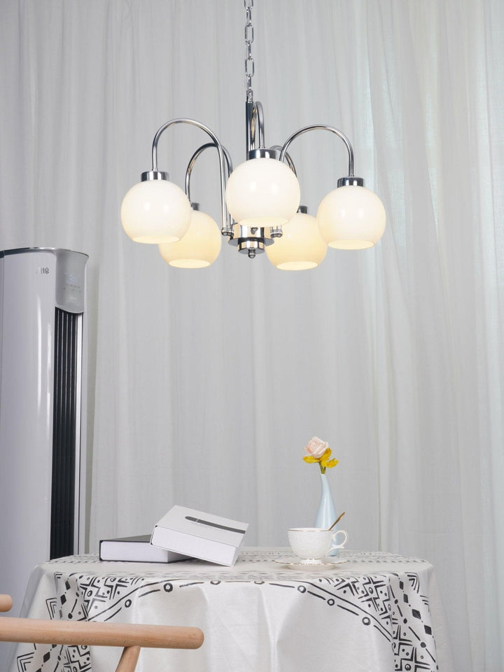 Lustra Chandelier Boules en Verre Jaune - Neutralighting