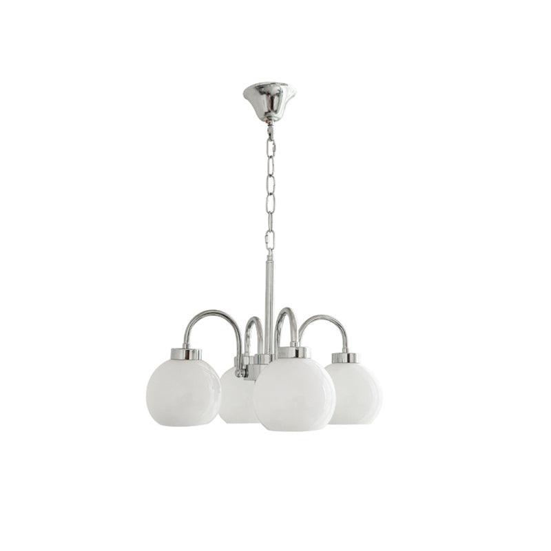 Lustra Chandelier Boules en Verre Jaune - Neutralighting
