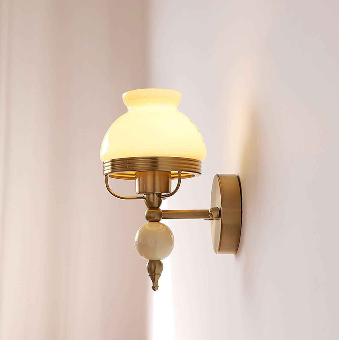 Ilaeara Verre 14cm Beige LED