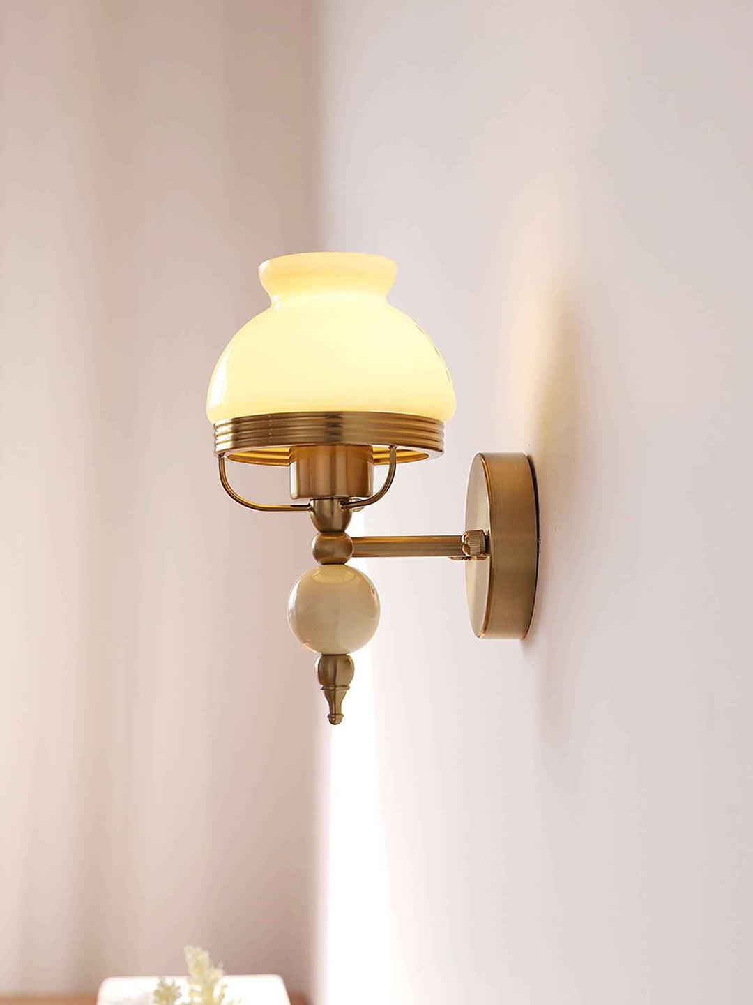 Ilaeara Verre 14cm Beige LED