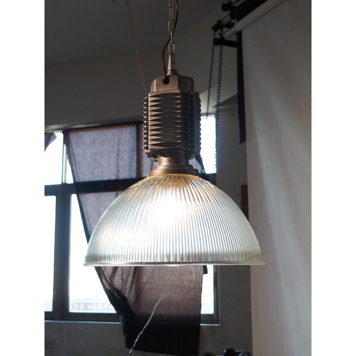 Vosilis Suspension Vintage en Métal et Verre Style Ferme - Neutralighting