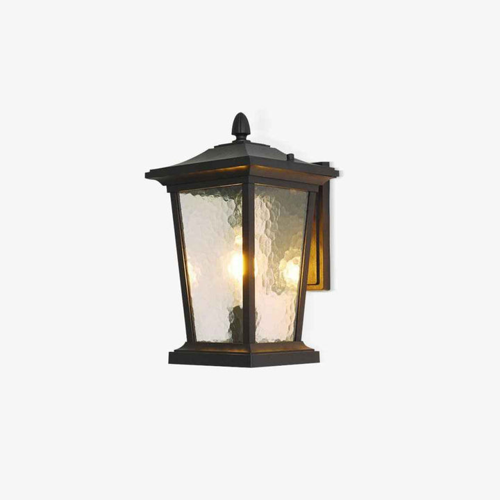 Edwin Verre 21cm Noir LED