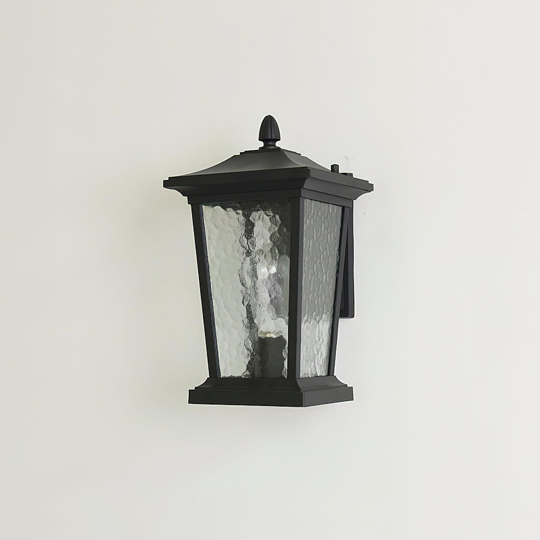 Edwin Applique Murale Extérieure En Verre Élégance Cage À Oiseaux - Neutralighting