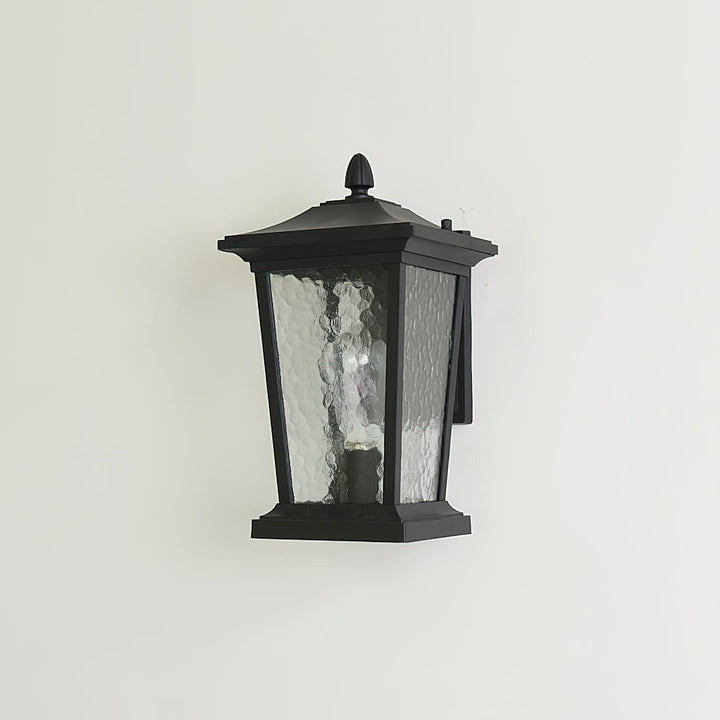 Edwin Applique Murale Extérieure En Verre Élégance Cage À Oiseaux - Neutralighting