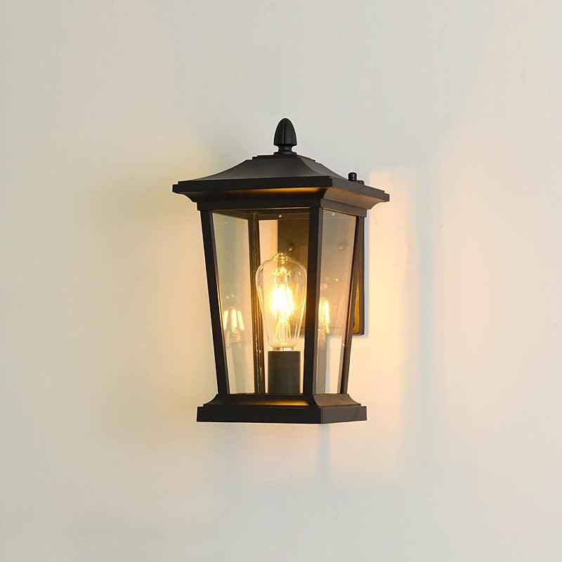 Edwin Verre 21cm Noir LED