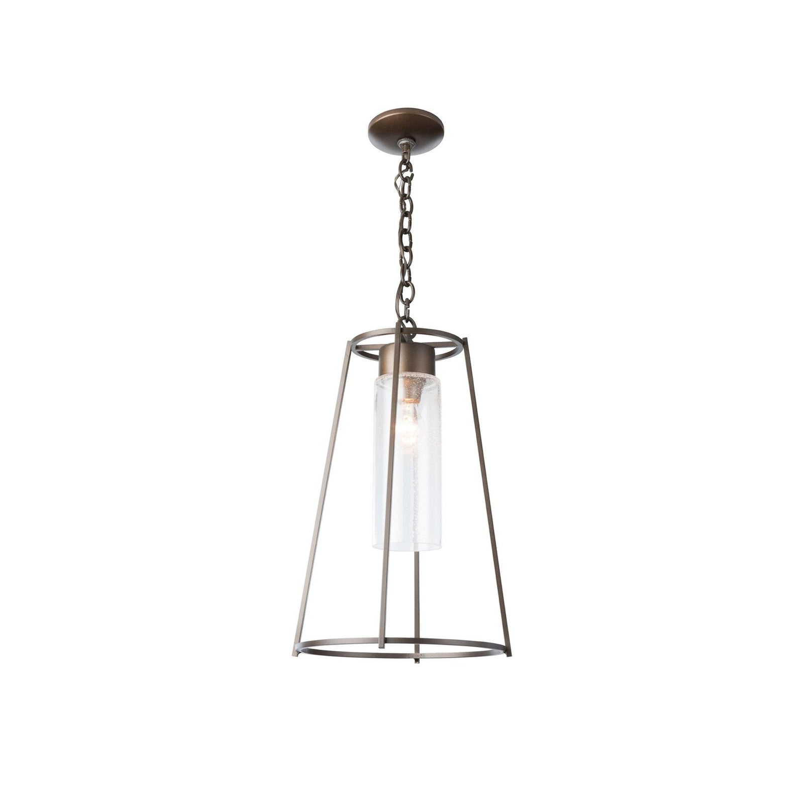 Vasilora Suspension Extérieur Vintage Industrielle En Métal Et Verre - Neutralighting