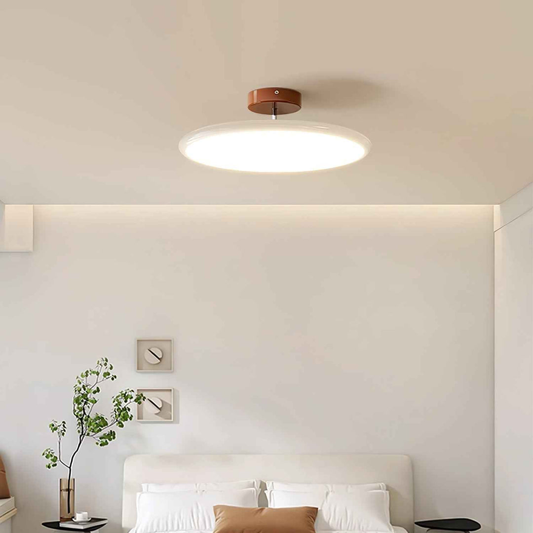 Lustra Acrylique 30cm Beige LED 32W
