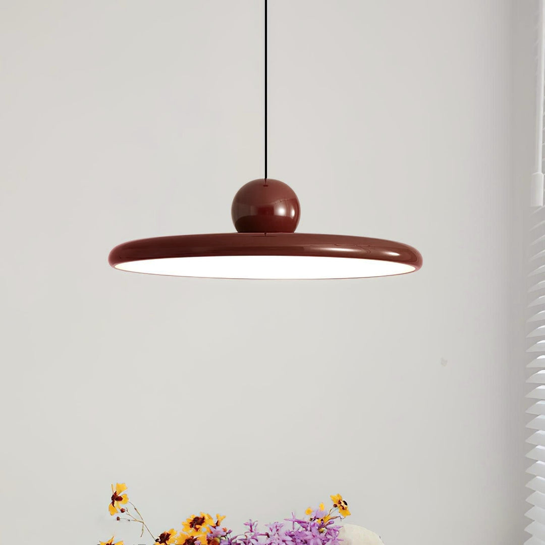 Lustra Lampe Pendante Swag Verte et Rouge - Neutralighting