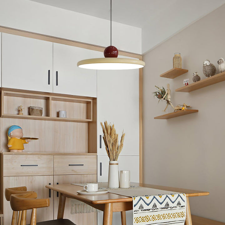 Lustra Lampe Pendante Swag Verte et Rouge - Neutralighting