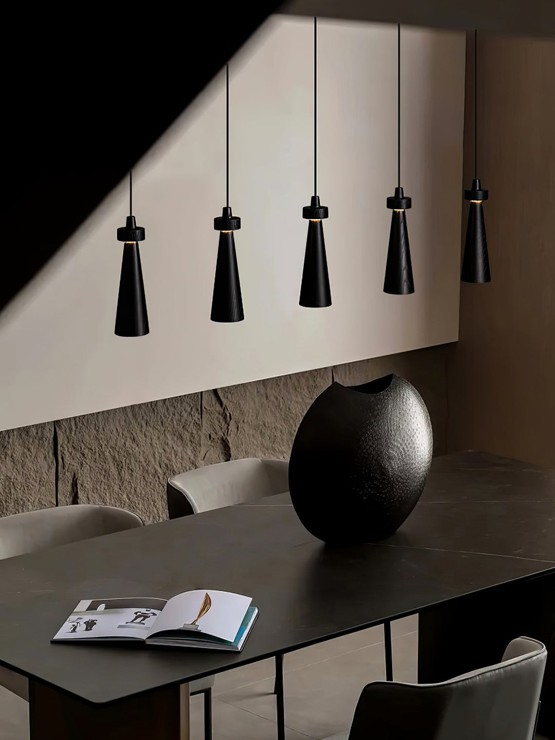 Taper Suspension en Bois Minimaliste - Neutralighting