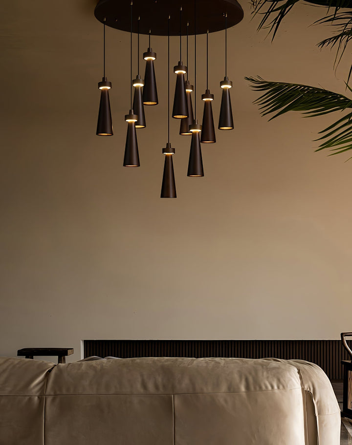 Taper Suspension en Bois Minimaliste - Neutralighting