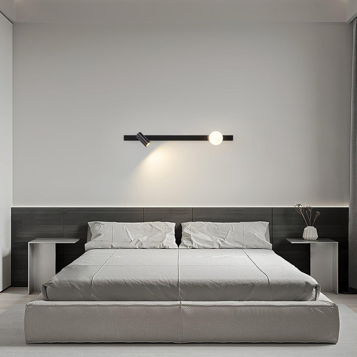 Elarise Lampe Murale en Laiton et Verre Minimaliste - Neutralighting