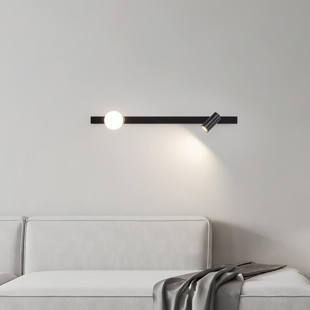 Elarise Lampe Murale en Laiton et Verre Minimaliste - Neutralighting