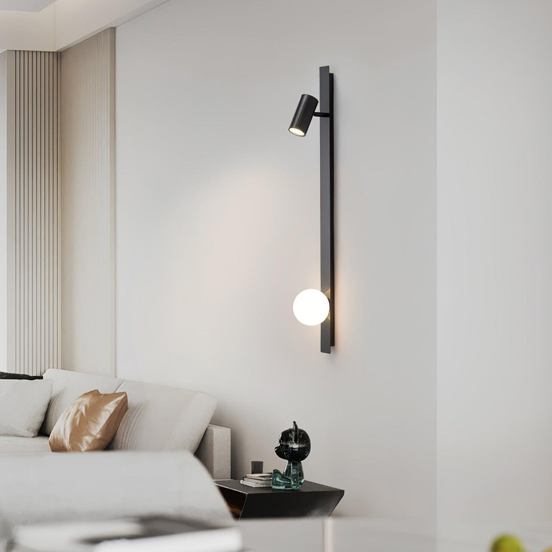 Elarise Lampe Murale en Laiton et Verre Minimaliste - Neutralighting