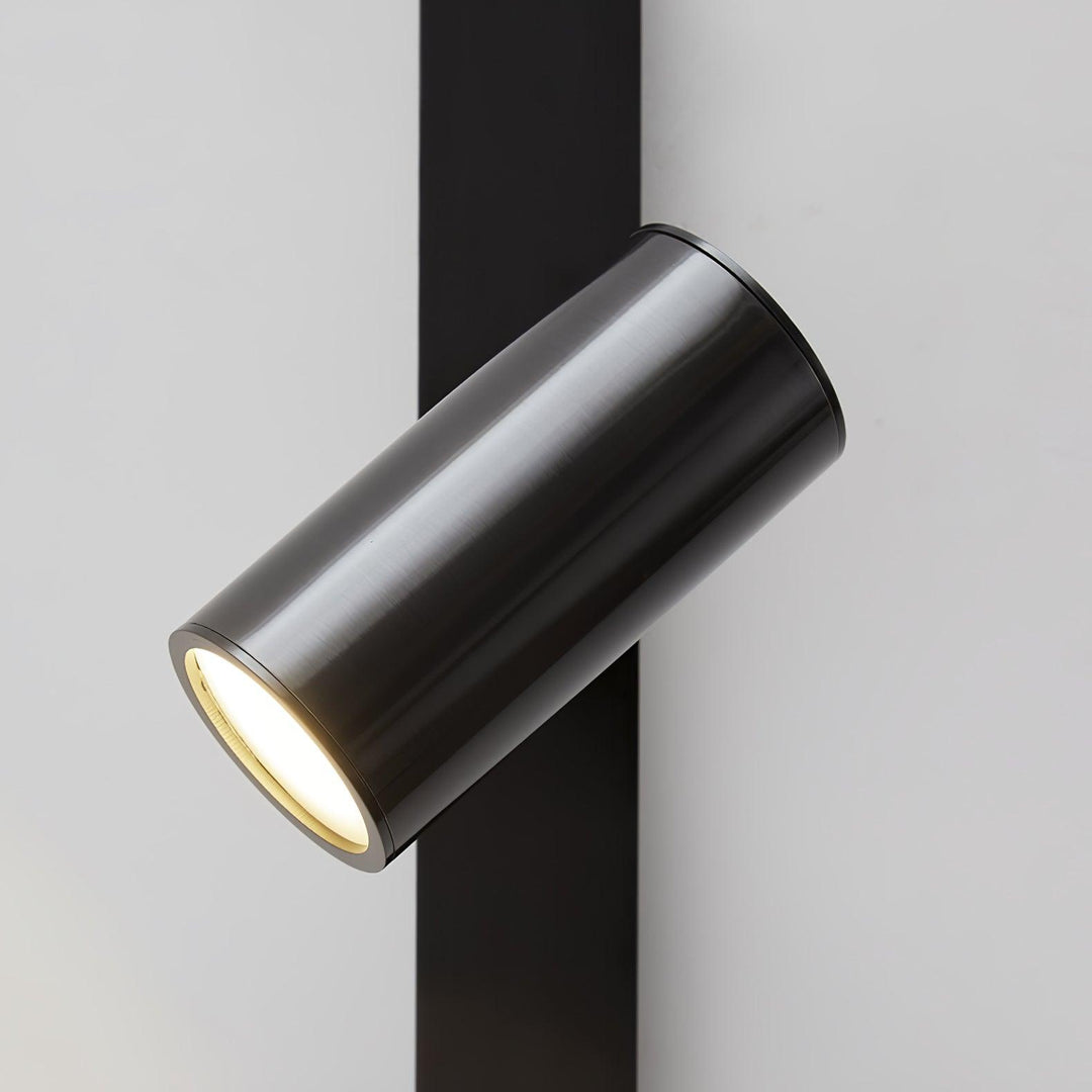 Evlaeiel Long Arm Plug-in Brass Glass Wall Light - Neutralighting
