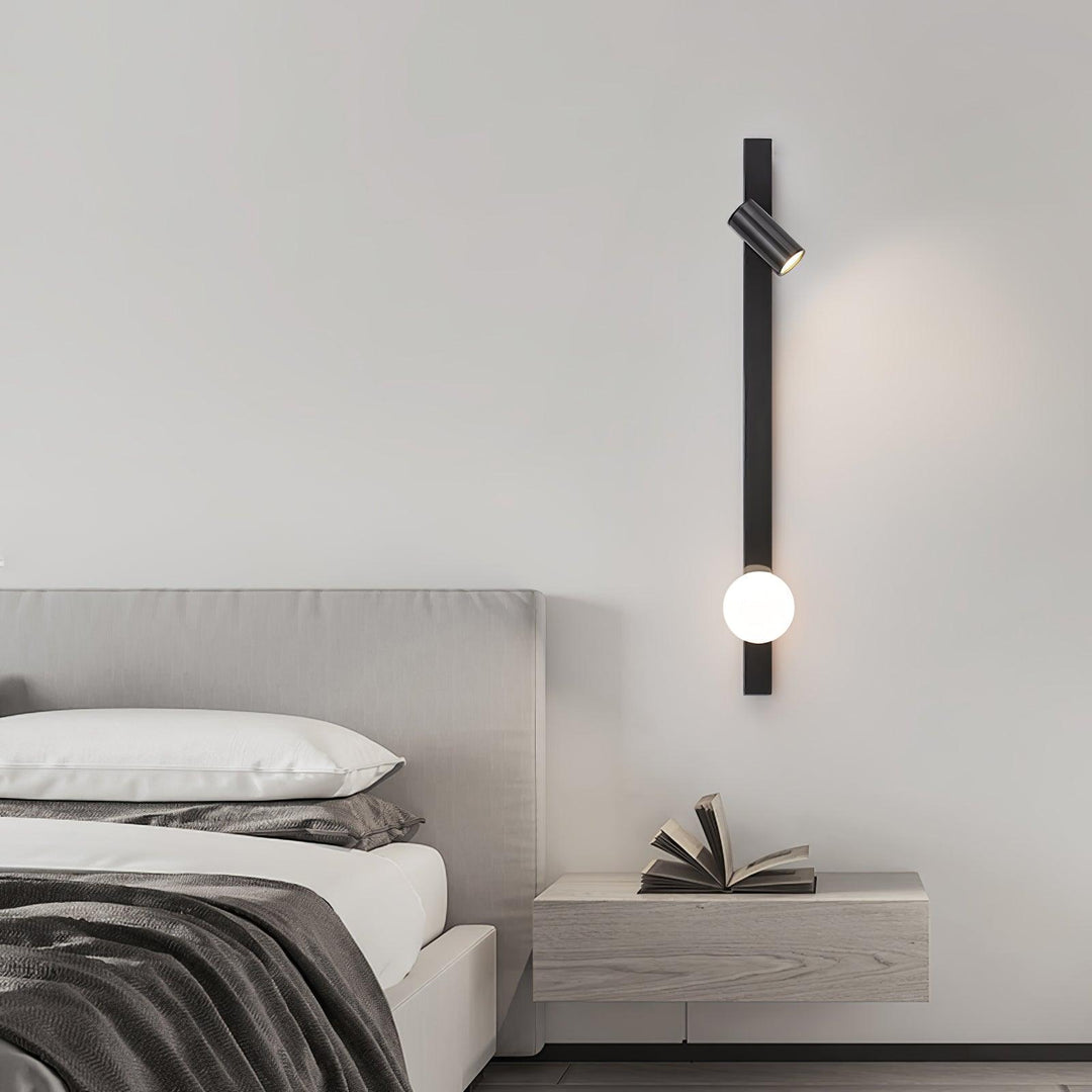 Elarise Lampe Murale en Laiton et Verre Minimaliste - Neutralighting