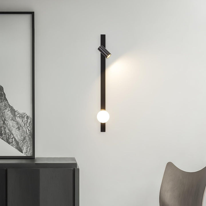 Elarise Lampe Murale en Laiton et Verre Minimaliste - Neutralighting