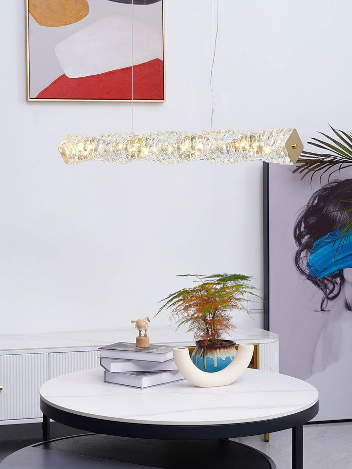 Stream Suspension Linéaire en Cristal - Neutralighting