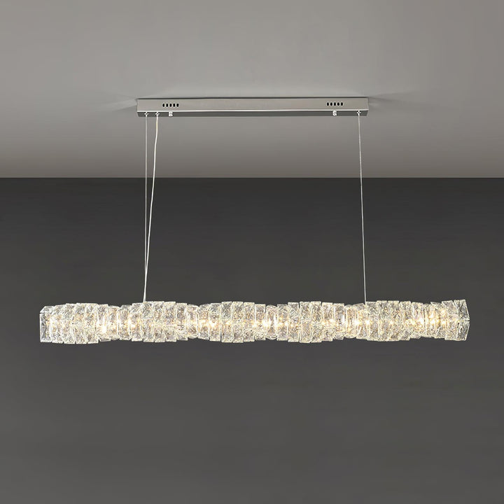 Stream Suspension Linéaire en Cristal - Neutralighting