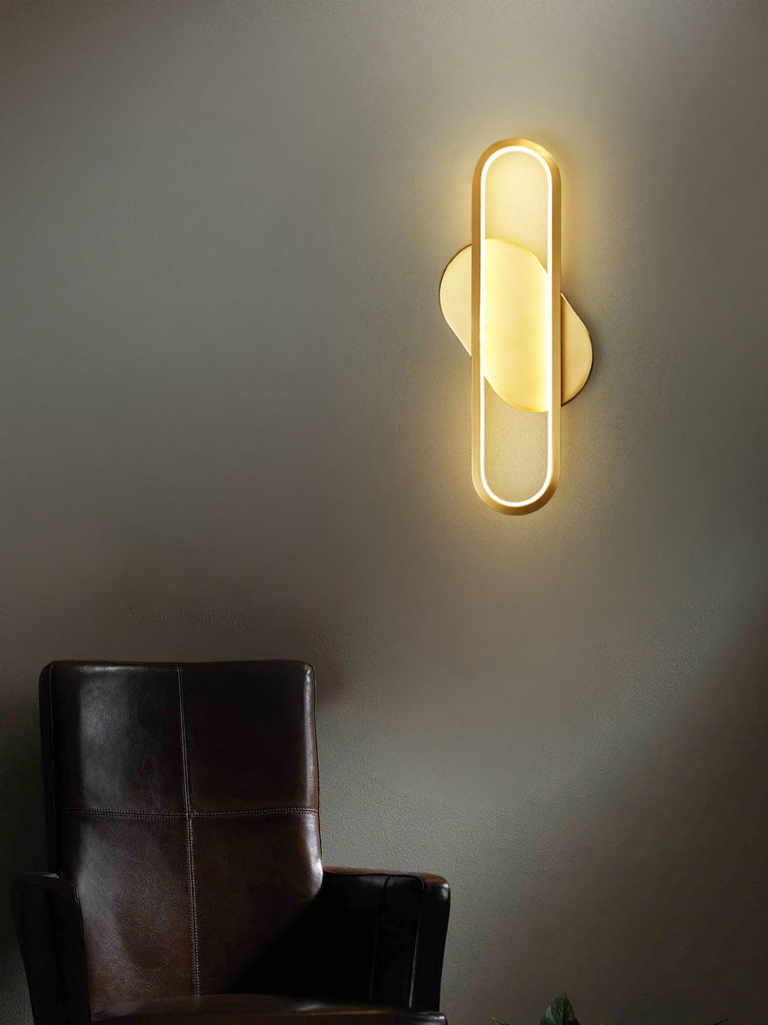 Mirage Applique Murale Classique en Laiton - Neutralighting