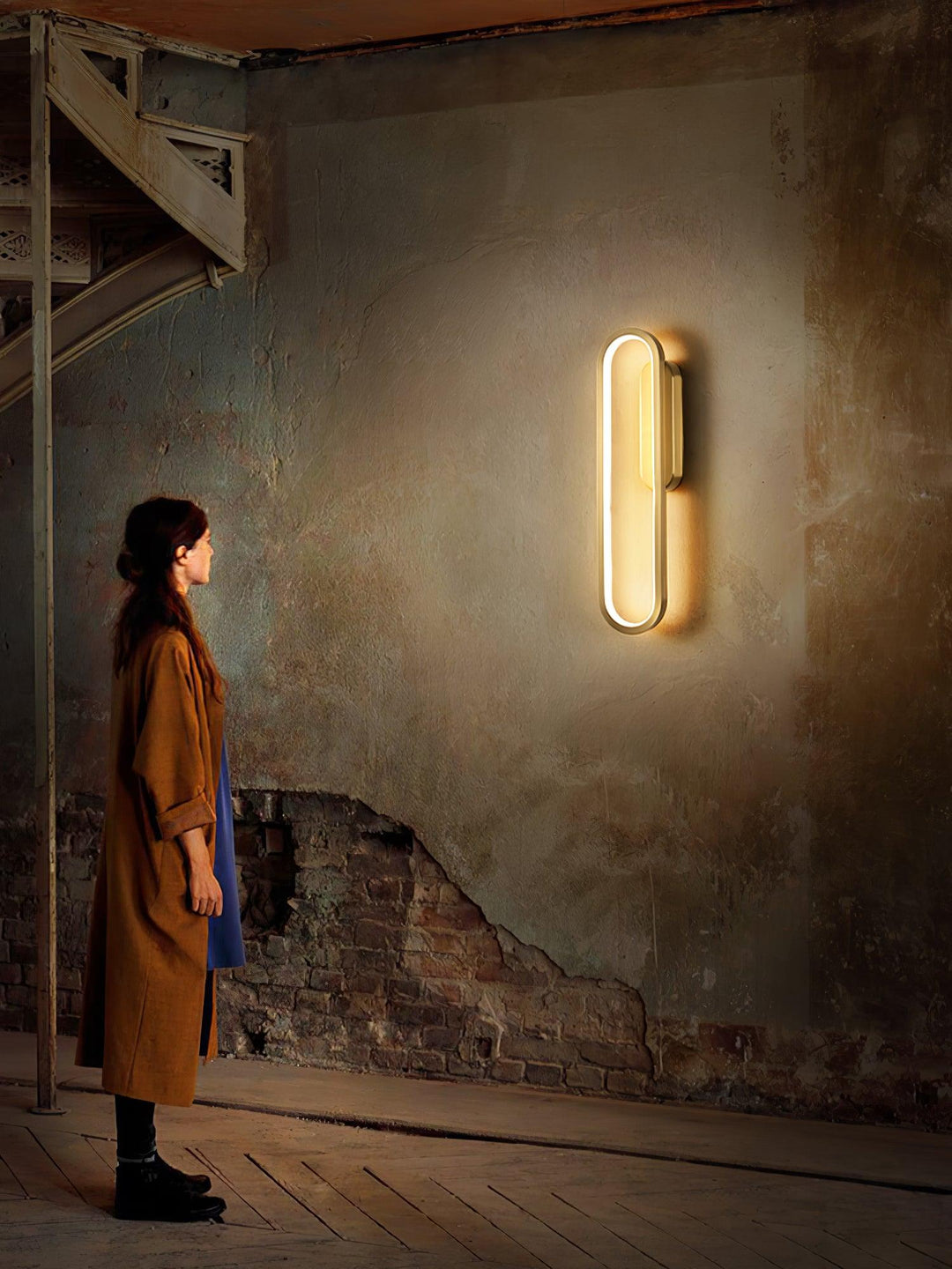 Mirage Applique Murale Classique en Laiton - Neutralighting
