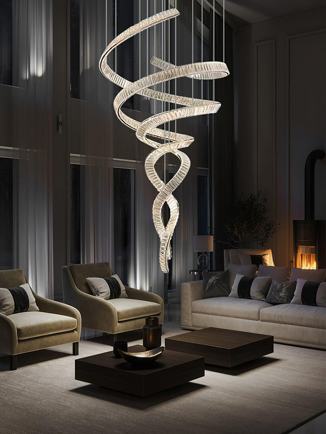 Cotalan Suspension Fluide en Or - Neutralighting
