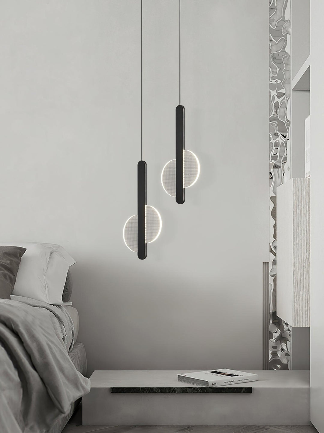 Aurora Lampe Pendante en Verre Minimaliste - Neutralighting