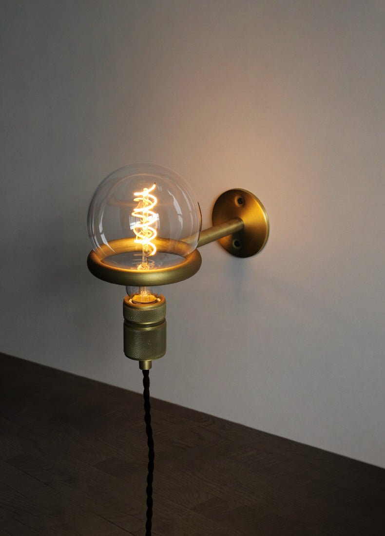 Evmaror Applique Murale Verre Élégante Minimaliste - Neutralighting