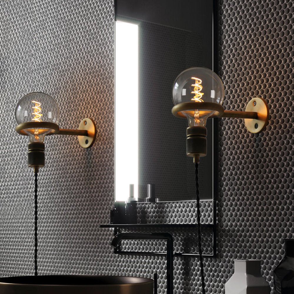 Evmaror Applique Murale Verre Élégante Minimaliste - Neutralighting