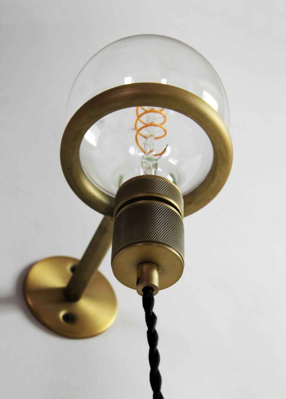 Evmaror Verre 32cm Cuivre LED 40W