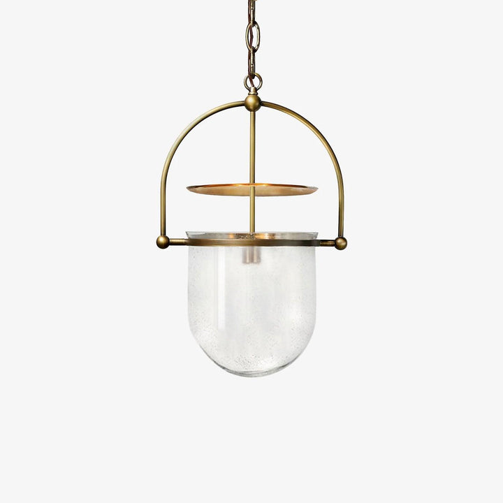 Lustra Suspension en Verre et Laiton Vintage - Neutralighting