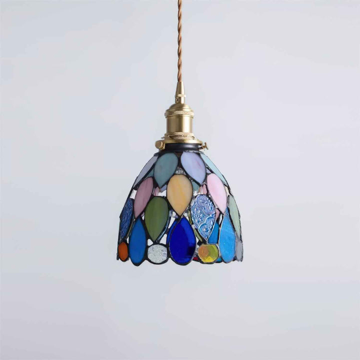 Tiffany Suspension en Verre Effet Mosaïque - Neutralighting