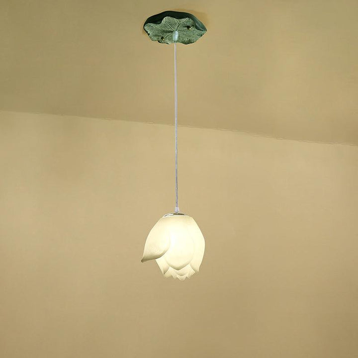 Lustra Chandelier Pendante 7 Lumières Rose Blanc - Neutralighting