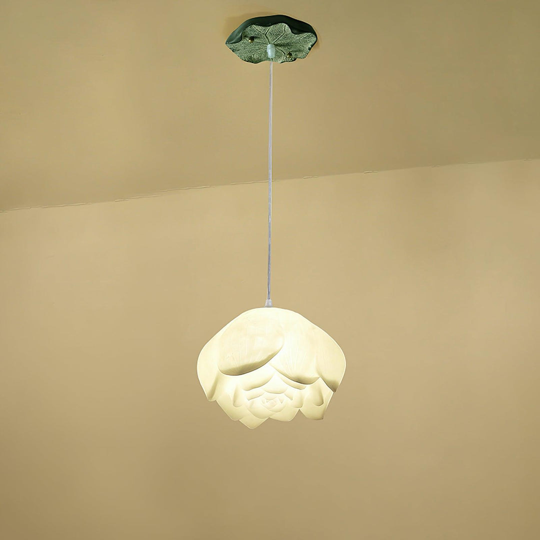 Lustra Chandelier Pendante 7 Lumières Rose Blanc - Neutralighting
