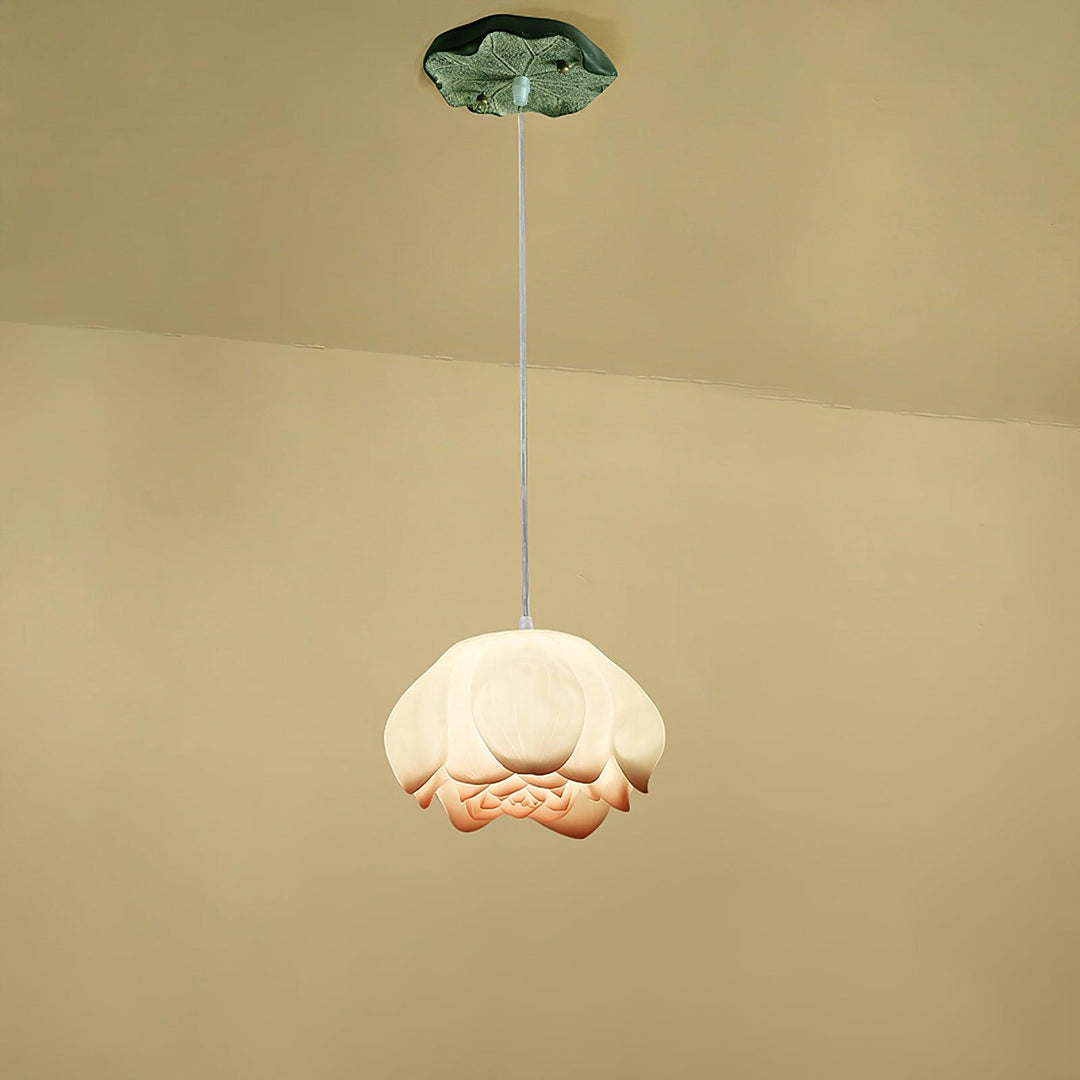 Lustra Chandelier Pendante 7 Lumières Rose Blanc - Neutralighting
