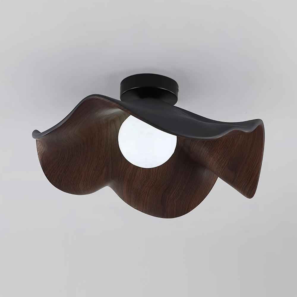Solara Métal 28cm Noir LED