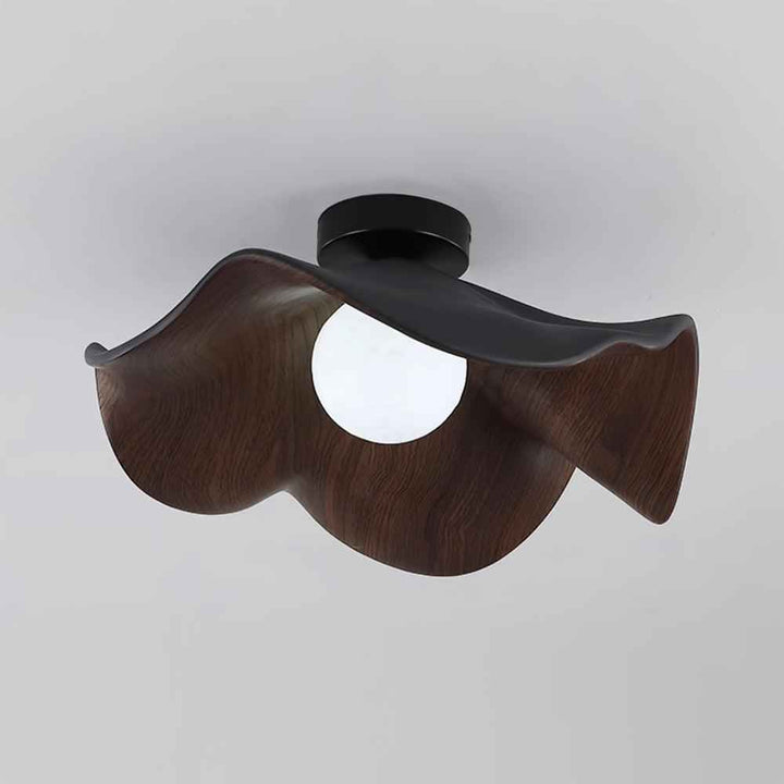 Solara Métal 28cm Noir LED