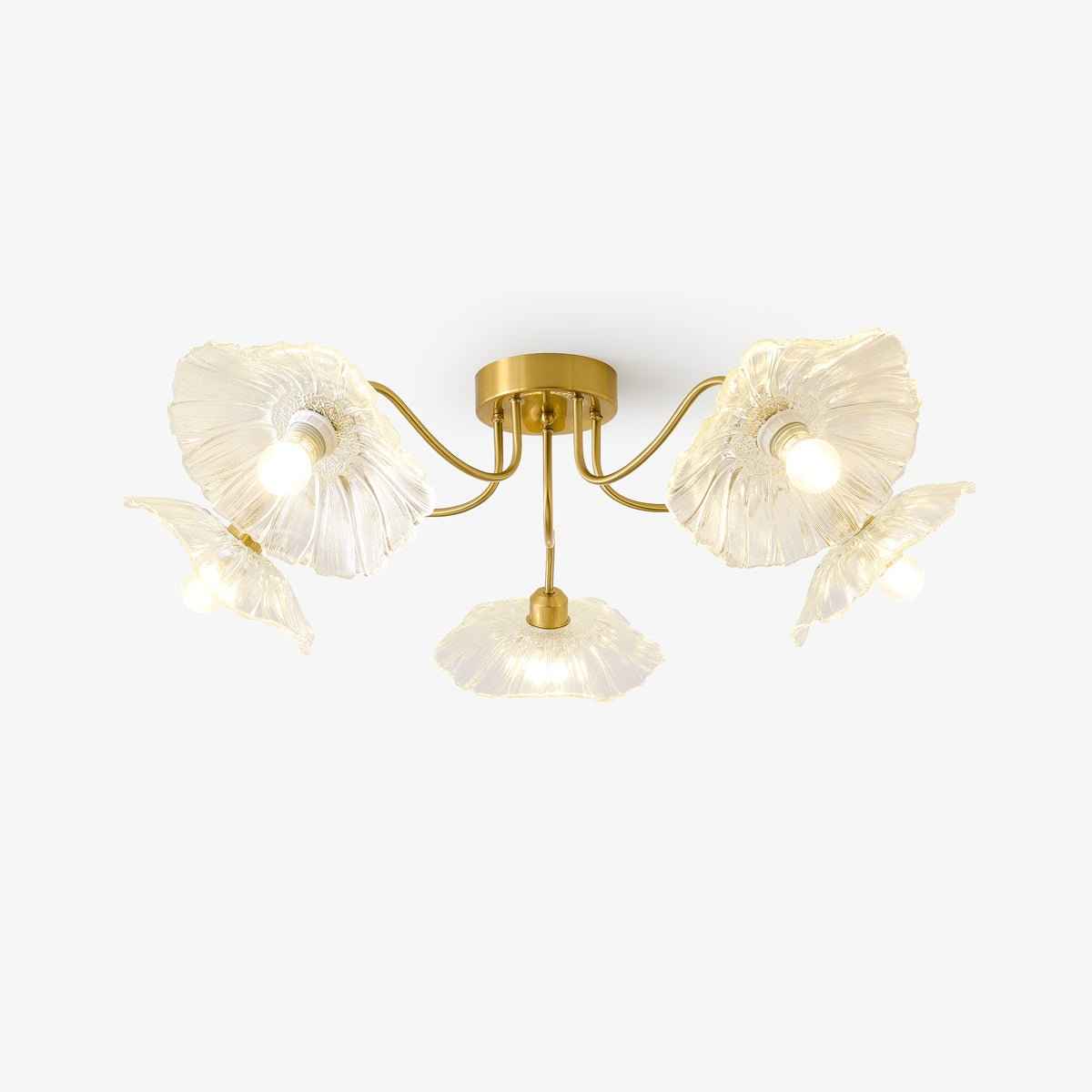 Solara Verre 70cm Rose LED
