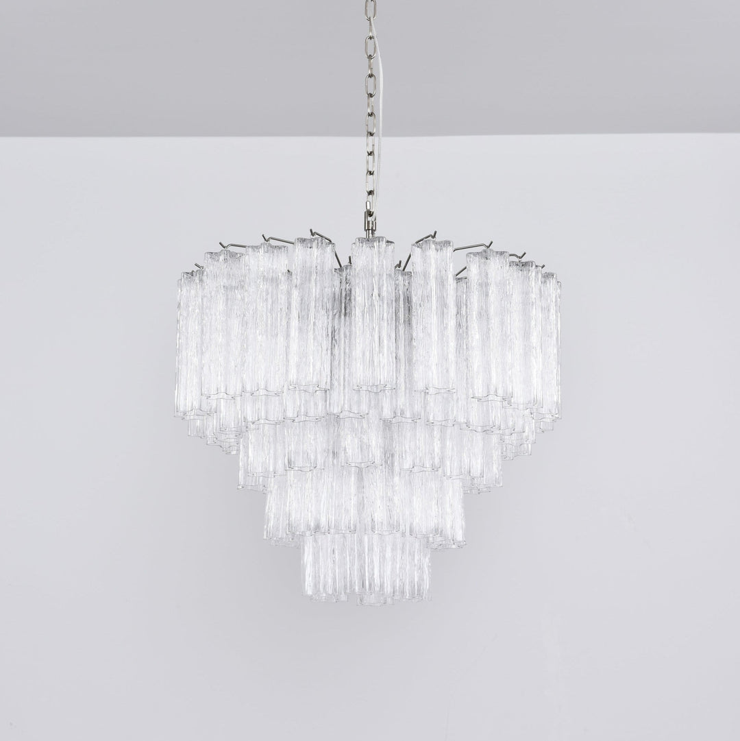 Aurora Lustre Transparent Verre Multi-Étage Cristal Lueur - Neutralighting