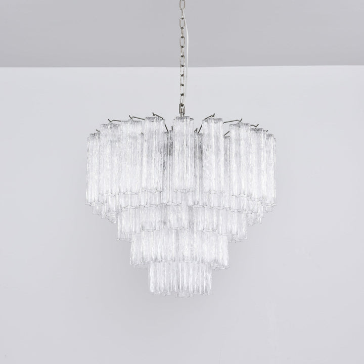 Aurora Lustre Transparent Verre Multi-Étage Cristal Lueur - Neutralighting