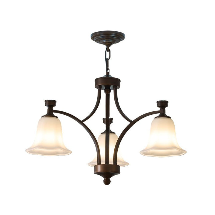 Viloros Chandelier Verre Cloche Premium Traditionnel - Neutralighting